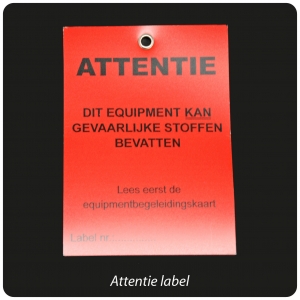 label-attentie-rood