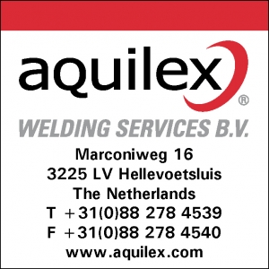 Aquilex welding services bv sticker 400 x 400mm